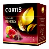 CURTIS чай Summer Berries фруктово-травяной в пирамидках 20 шт