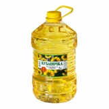 КУБАНОЧКА масло подсолнечное рафинированное дезодорированное 5 л