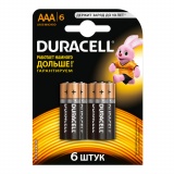 DURACELL батарейки Basic AAA 6 шт