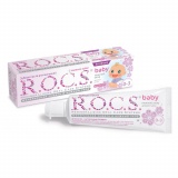 R.O.C.S. зубная паста Нежный уход с ароматом липы 0-3 лет 45 г