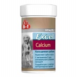 8 IN 1 добавка Excel Calcium для щенков и взрослых собак 155 таблеток
