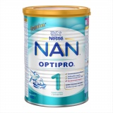 NAN молочная смесь Optipro 1 с рождения 400 г