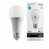 GAUSS лампа светодиодная LED A60 12W E27 4100 K