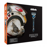 Подарочный набор GILLETTE Бритва Fusion ProGlide Flexball c двумя кассетами и Гель для бритья Увлажняющий